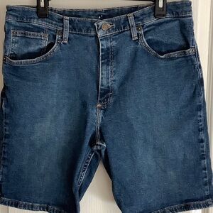 Classic Blue Denim Men's Shorts